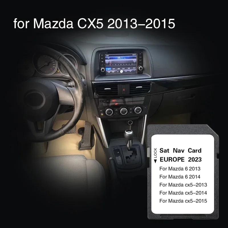 CX-5 2013 2014 2015 SD  ī,  UK Sat Navi 2023 ̼, 8GB  , GPS ī ׼